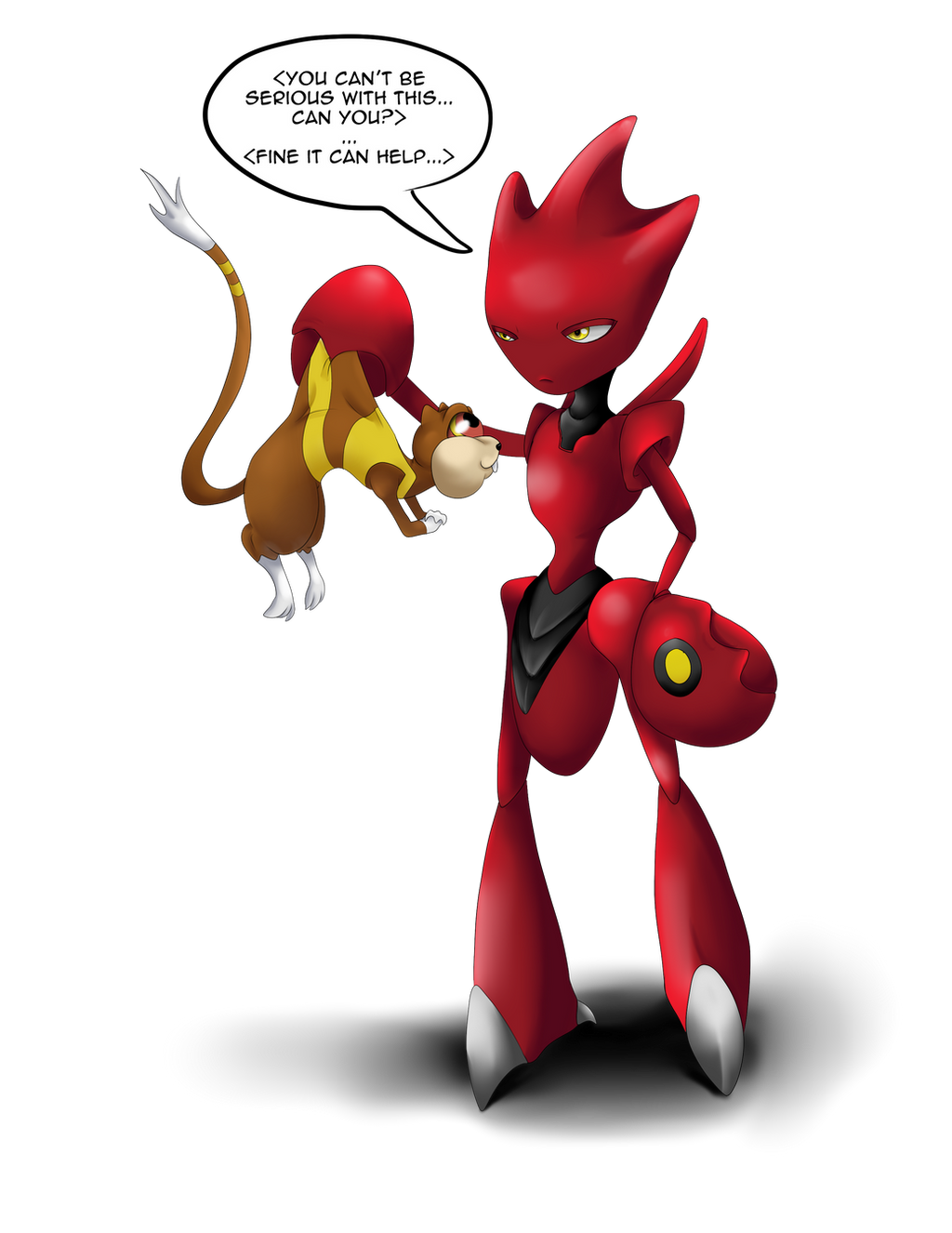 Watchog with scizor is scary