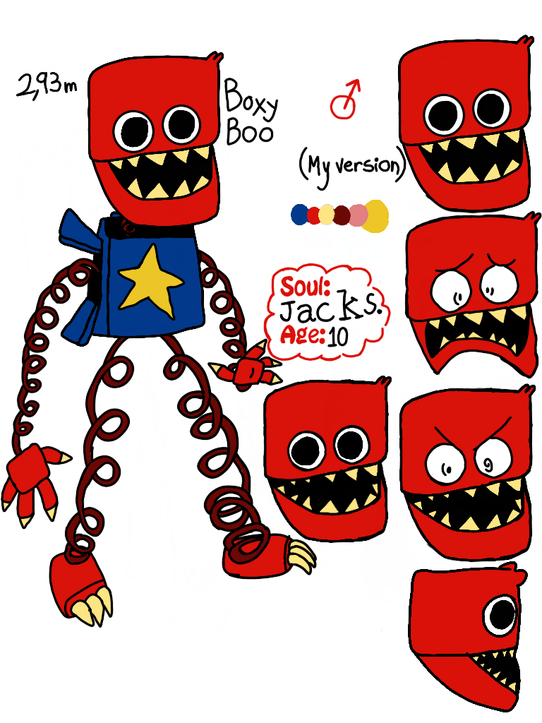 Boxoo (Concept) Boxy Boo by BluePeashooter94 on DeviantArt