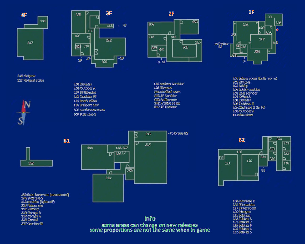 Resident Evil 1.5 - RPD Police Station Map by RodolfoMaia on DeviantArt
