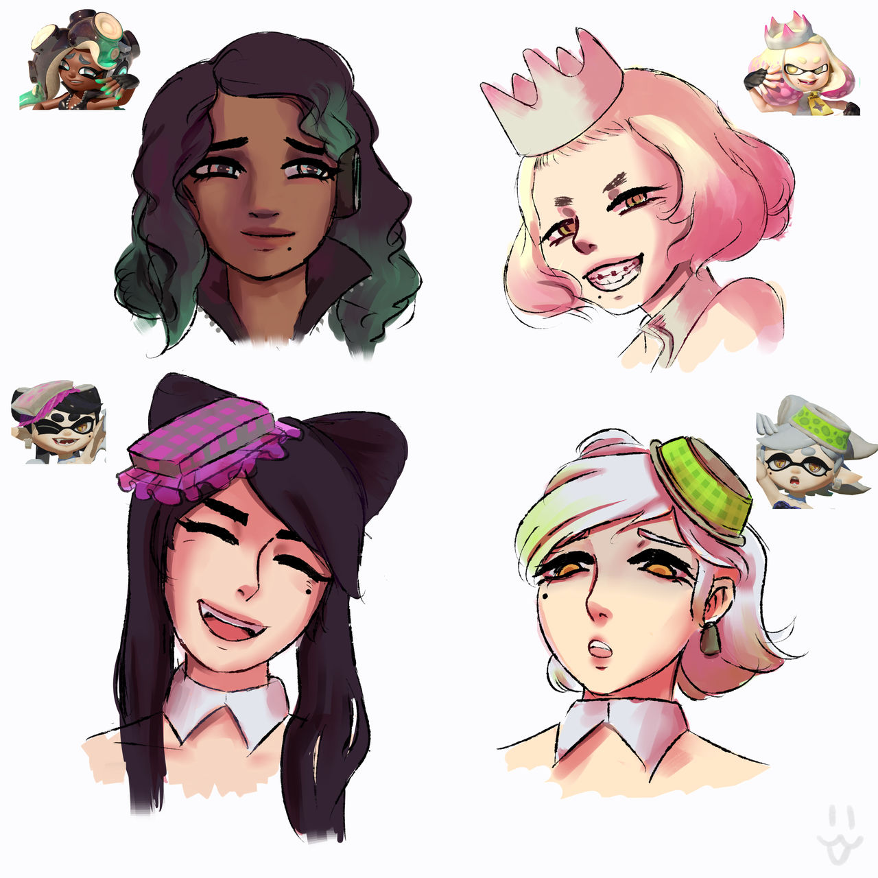 Humans Meet Splatoon Splatoon Humanization by RussianYugi on DeviantArt