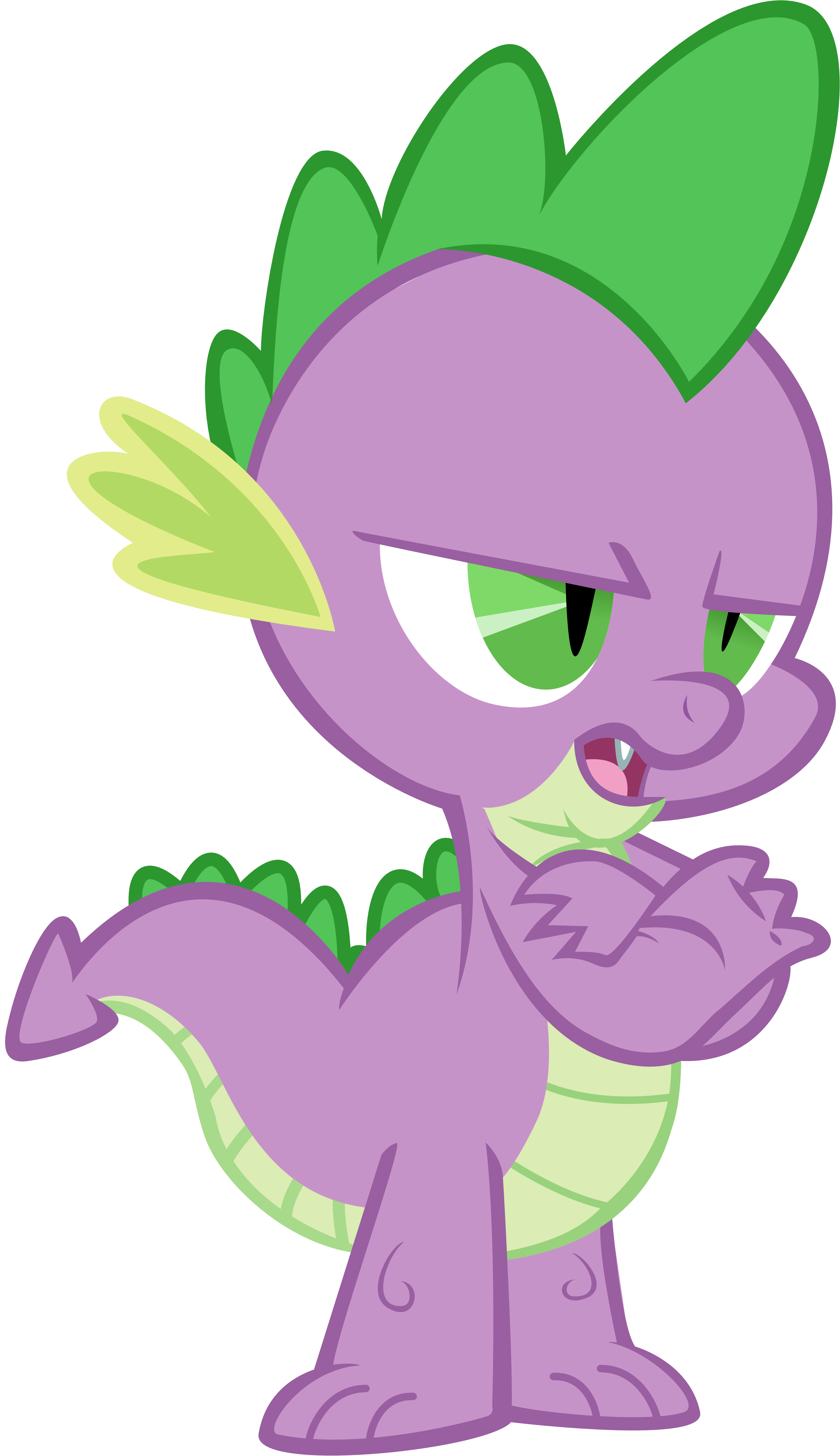 Spike is not Amused