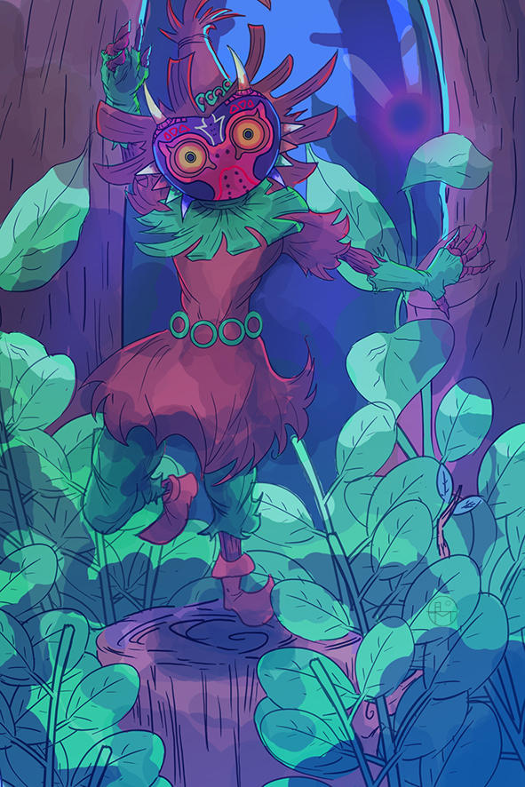 Deviantart Shulkkid Skull Kid by Art-ElMaquinista on DeviantArt