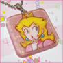 Princess Peach Necklace