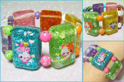 Bunny Resin Bracelet