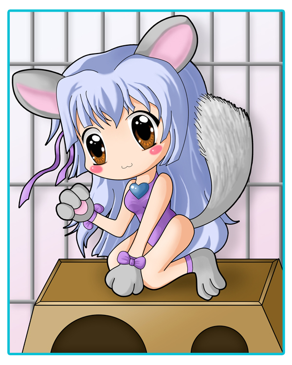 Chinchilla Chibi Girl