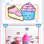 Cake and Cupcake charms