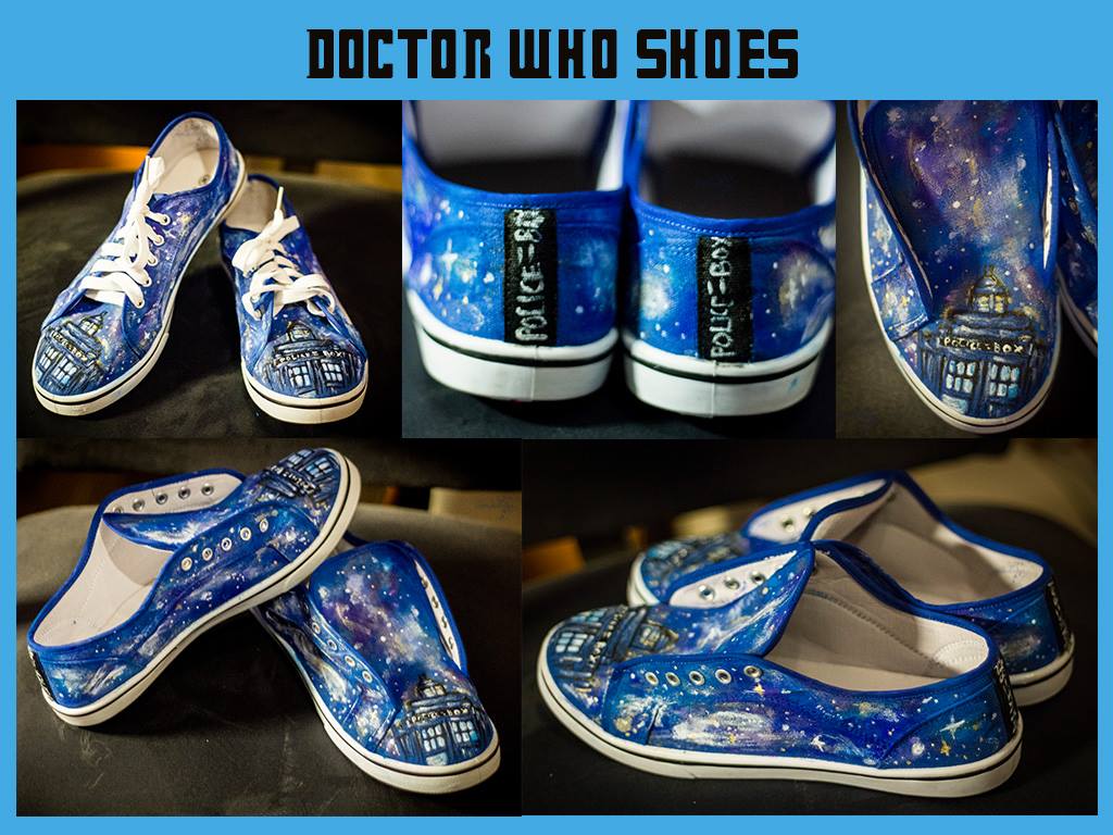 Tardis Shoes :D