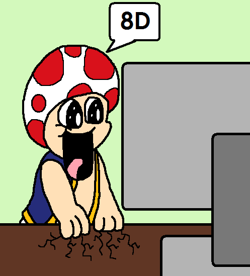 What did Toad see?