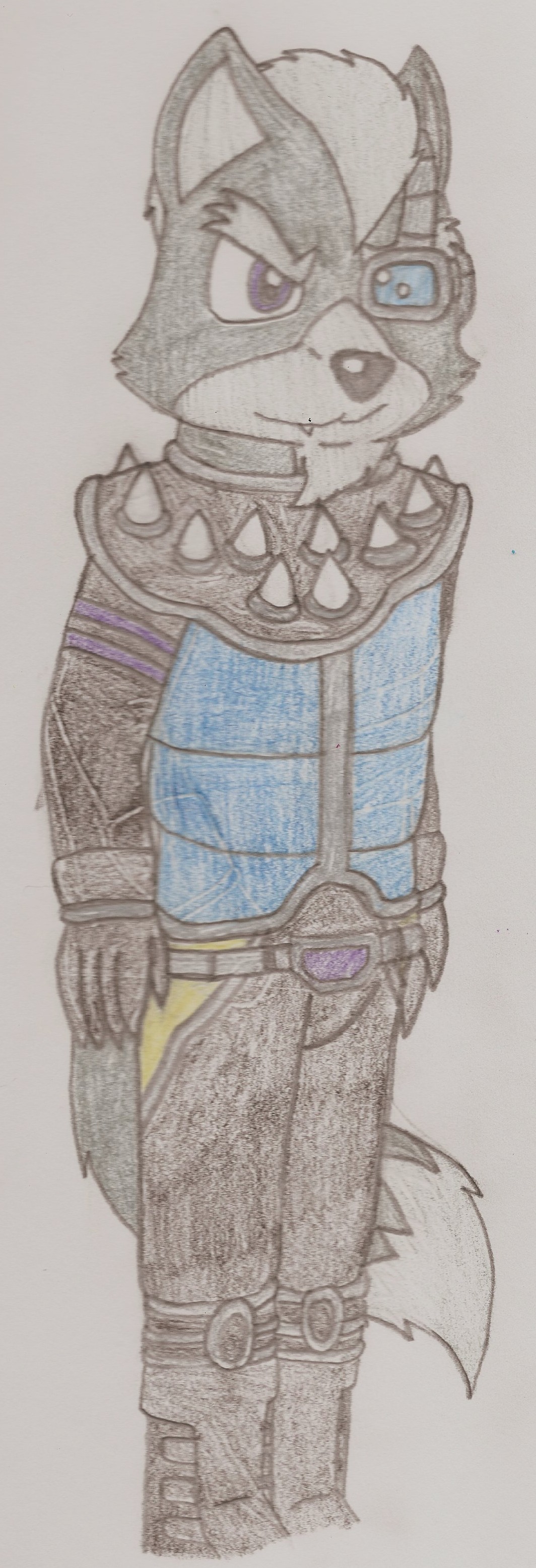 Wolf O' Donnell. by HeatherTFennec on DeviantArt