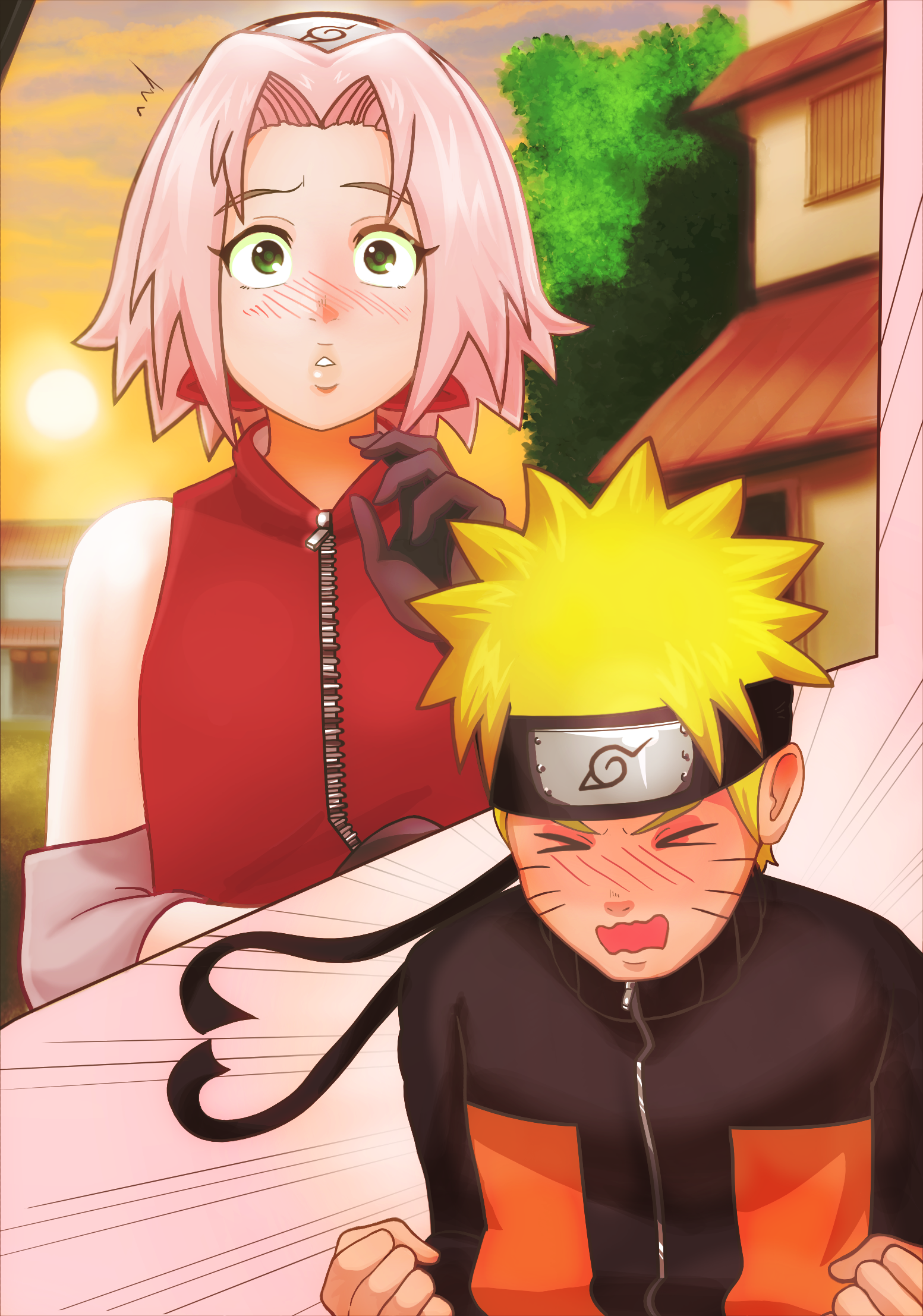 Past Team 7 react to Haruno Sakura, 3/3