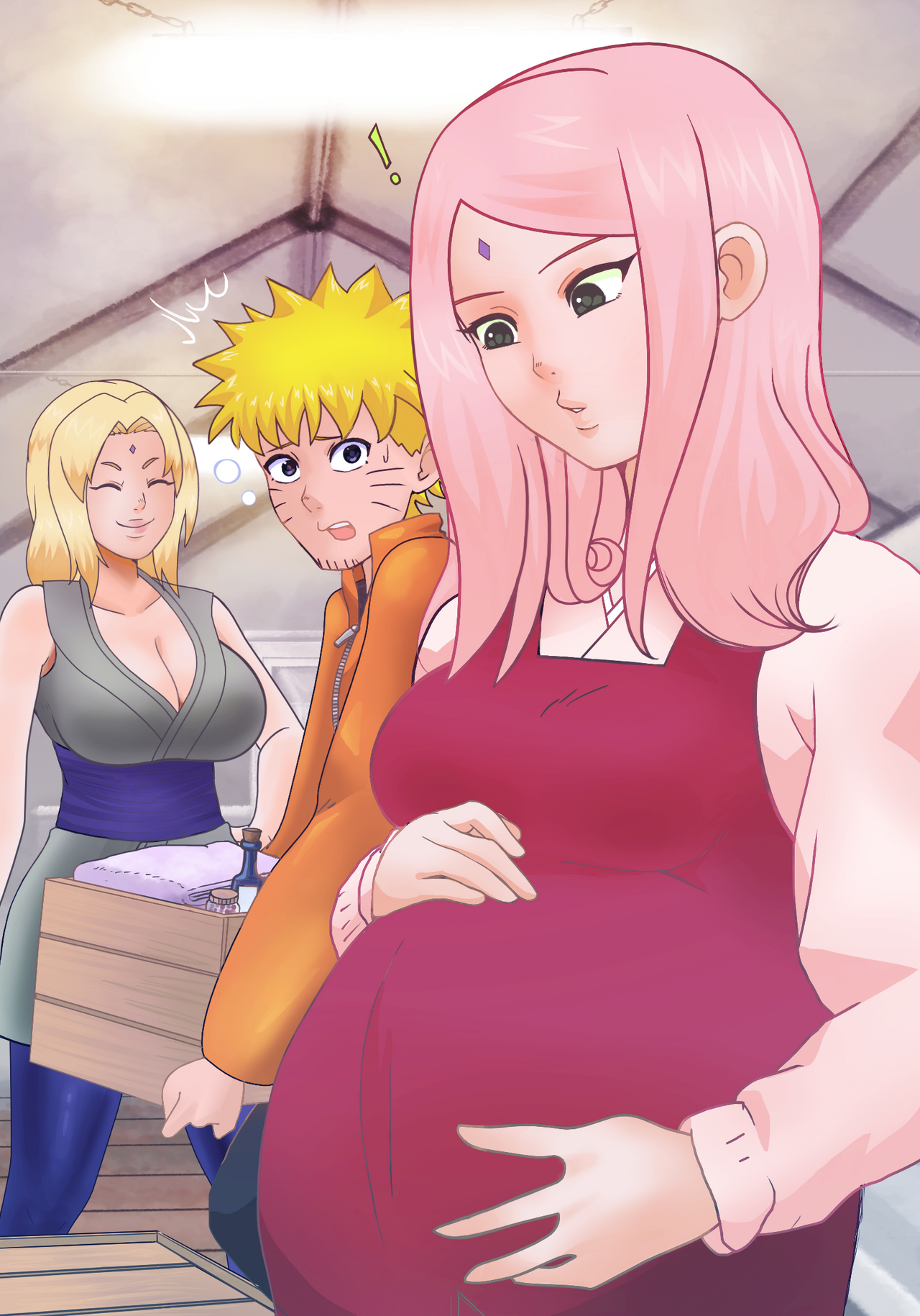 How do the other hokage fair when in Tsunade's position against
