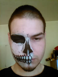 Helloween test makeup