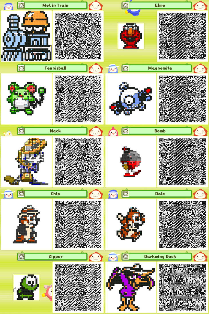 Pushmo QR Codes 1 by T3hTeeks on DeviantArt