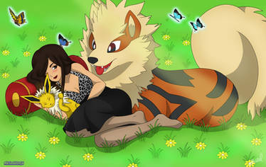 Arcanine and Jolteon - Twitch @OmgYellow