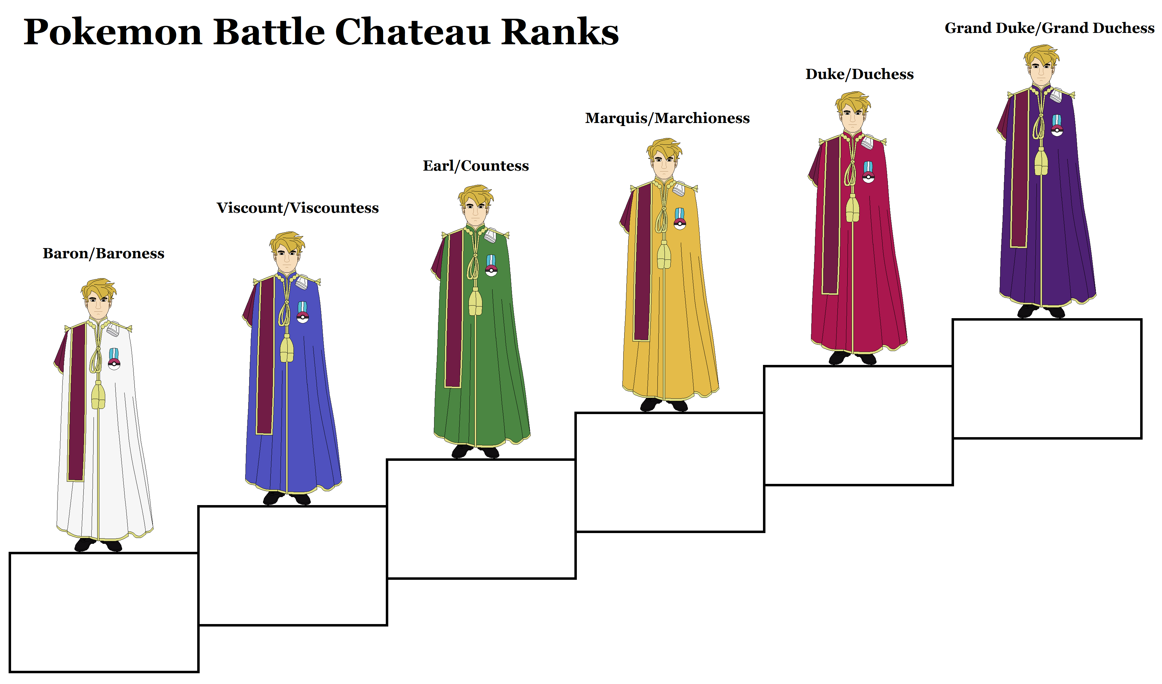 Pokemon Battle Chateau Ranks by British100 on DeviantArt