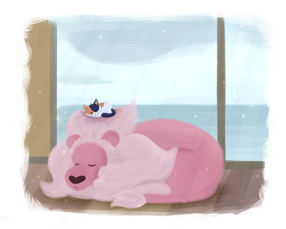 Lion and Cat Steven by TheArticPegasus