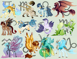 Pony Species: Zodiac Adopts: Open (Price Drop)