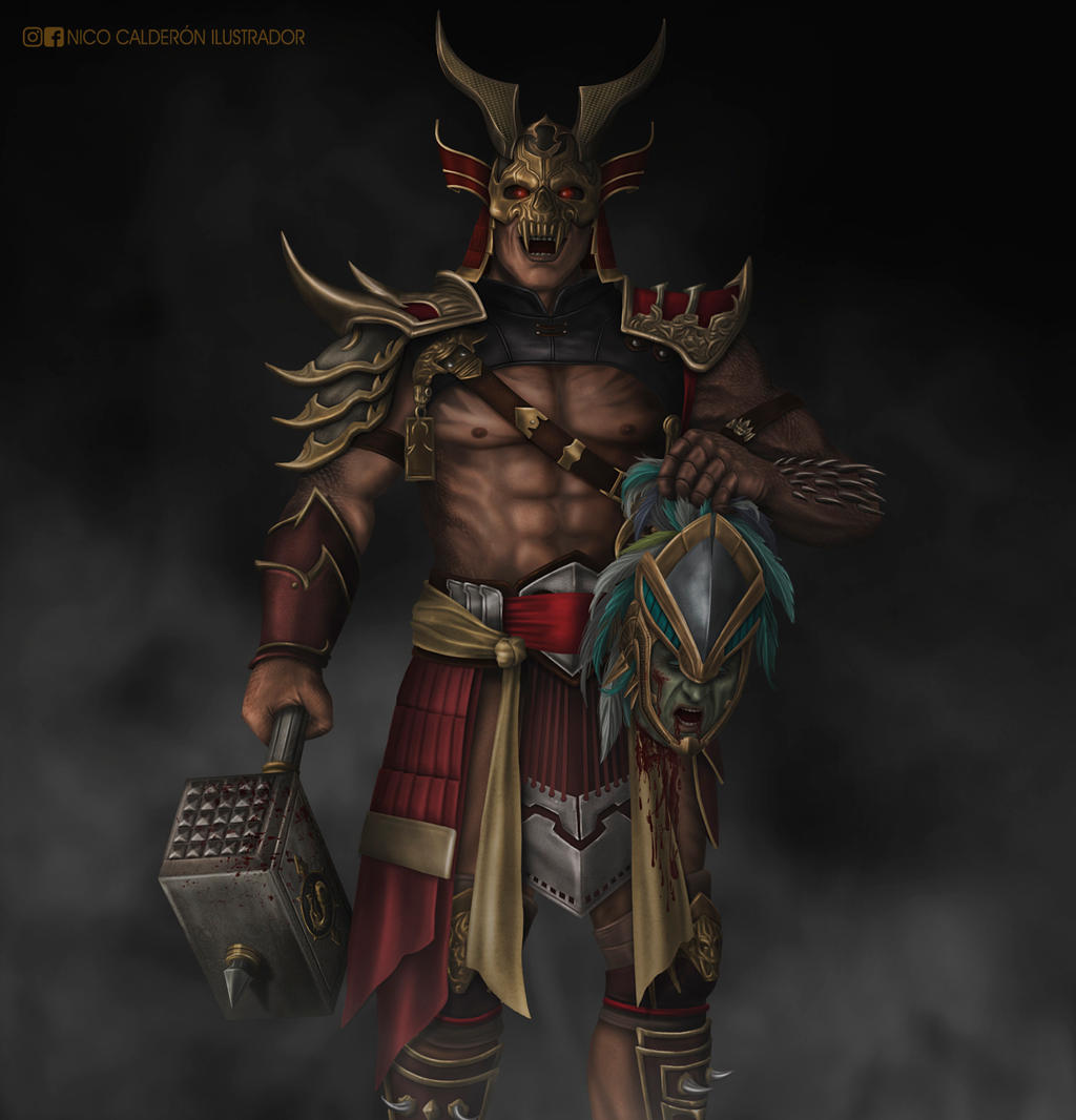 The Emperor Shao Kahn by nicocalderon on DeviantArt