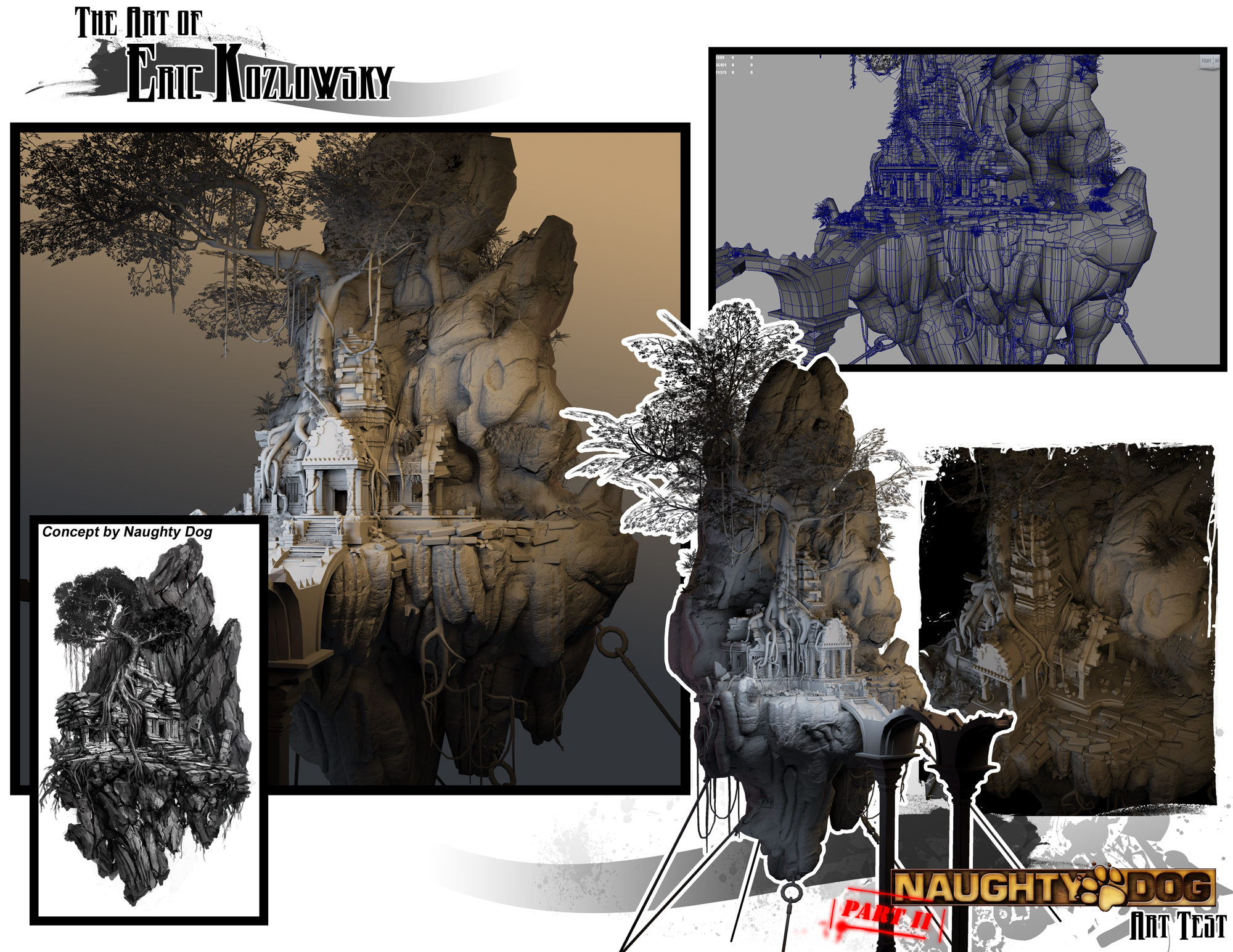 Naughty Dog Artist Draws Shadow of the Colossus Artwork