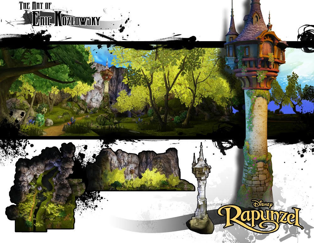 Rapunzels Tower by vonkoz on DeviantArt