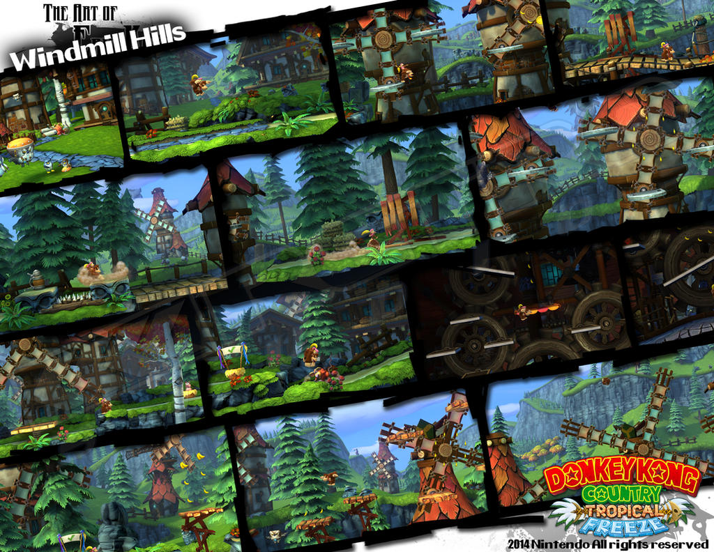 DKCTF Windmill Hills