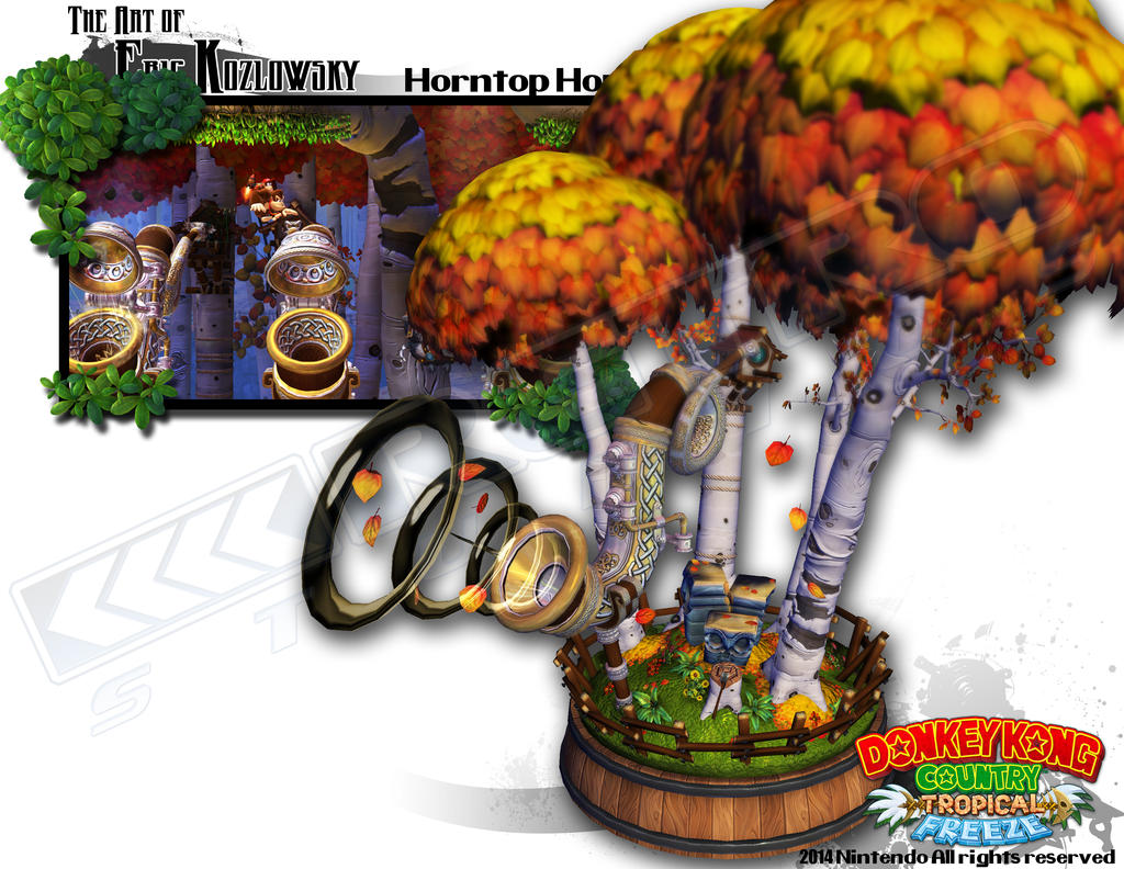 DKCTF Autumn Heights Diorama