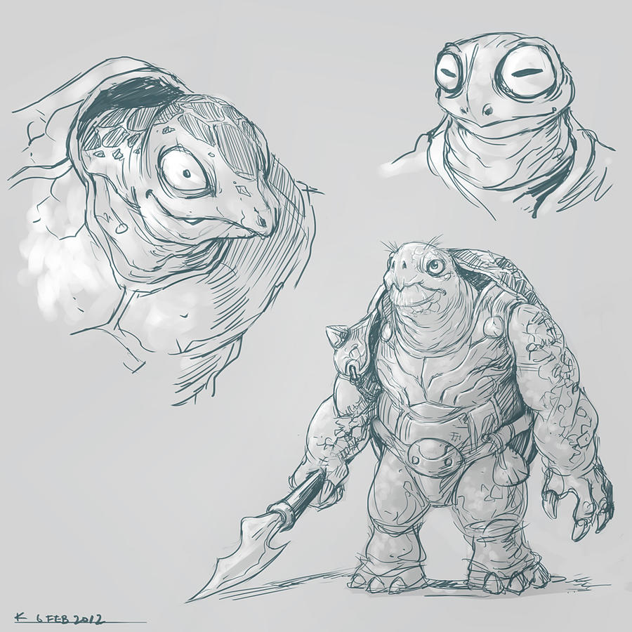 creature designs doodles