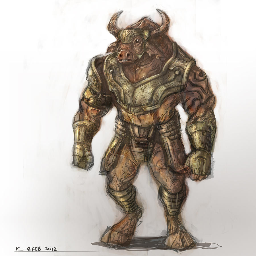 minotaur sketch