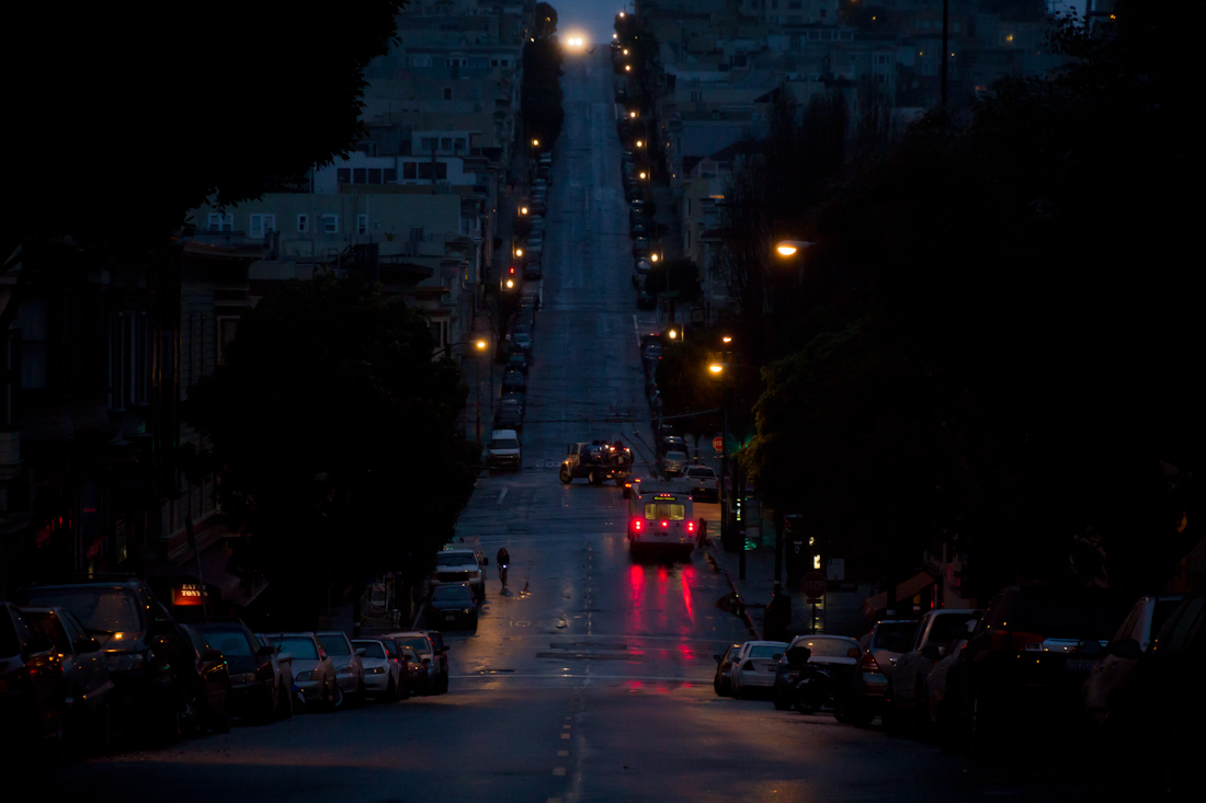 wet SF street