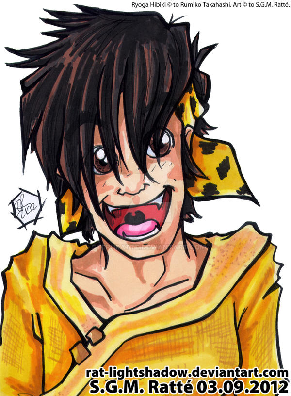 RAN - :Ryoga Hibiki Bust: by StephRatte on DeviantArt