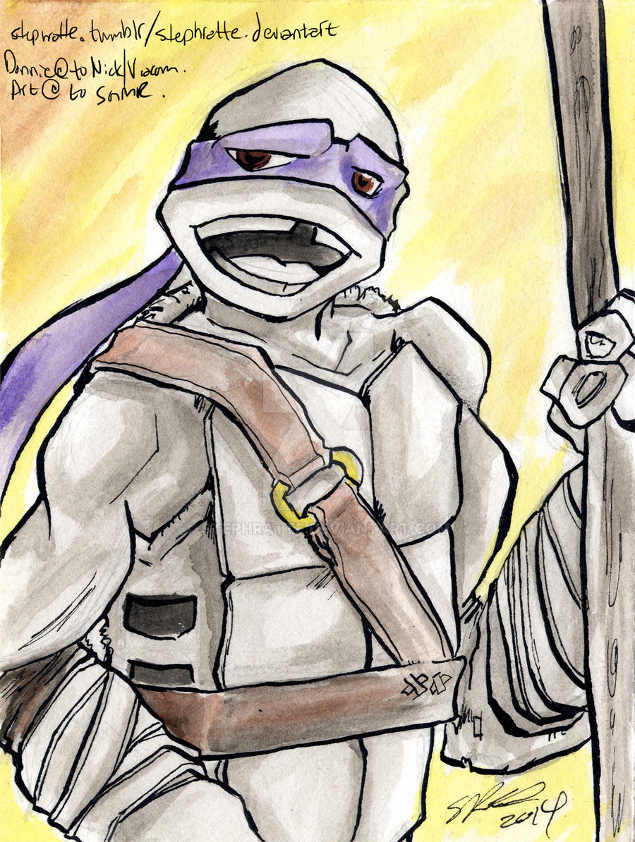 INKtober 25: Donatello