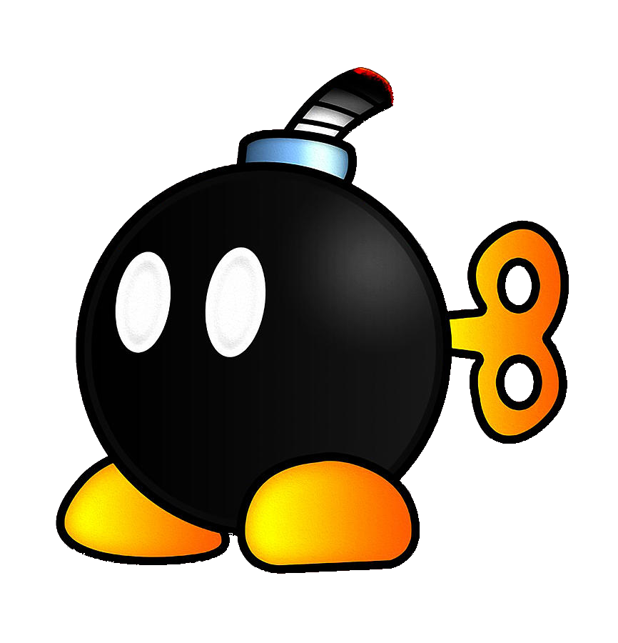 Cartoon Bob-omb by MediaAzuretheCatYT on DeviantArt