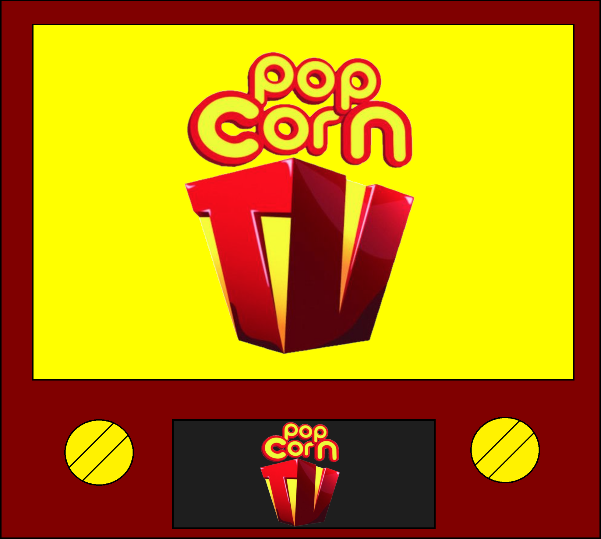 Normal TV - Pop Corn TV by MediaAzuretheCatYT on DeviantArt