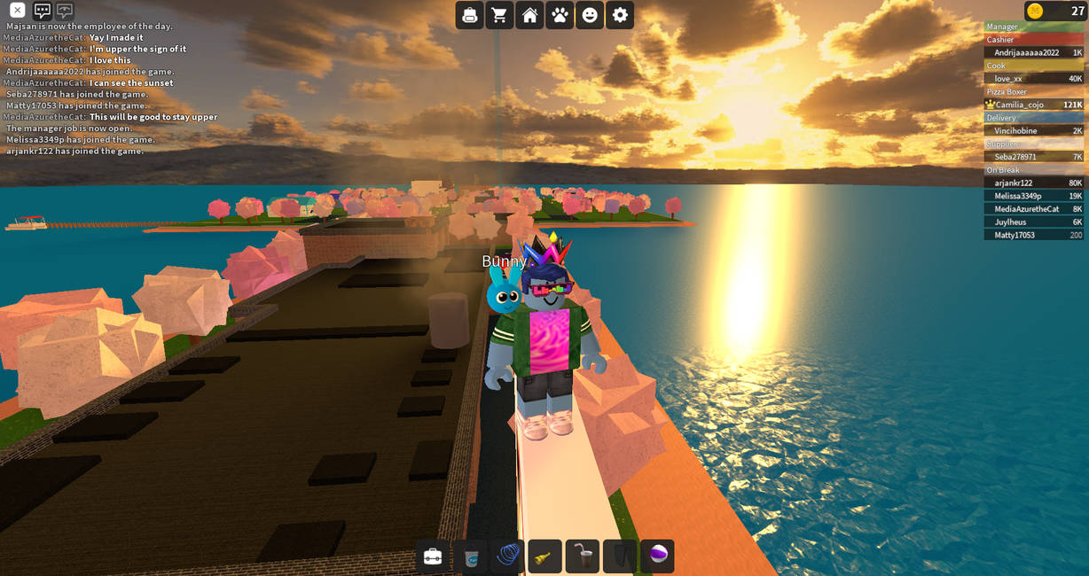 Beautiful Sunset On Roblox by MediaAzuretheCatYT on DeviantArt