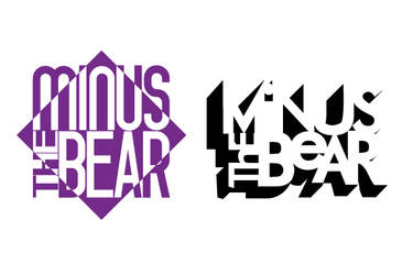 Minus the bear logo designs