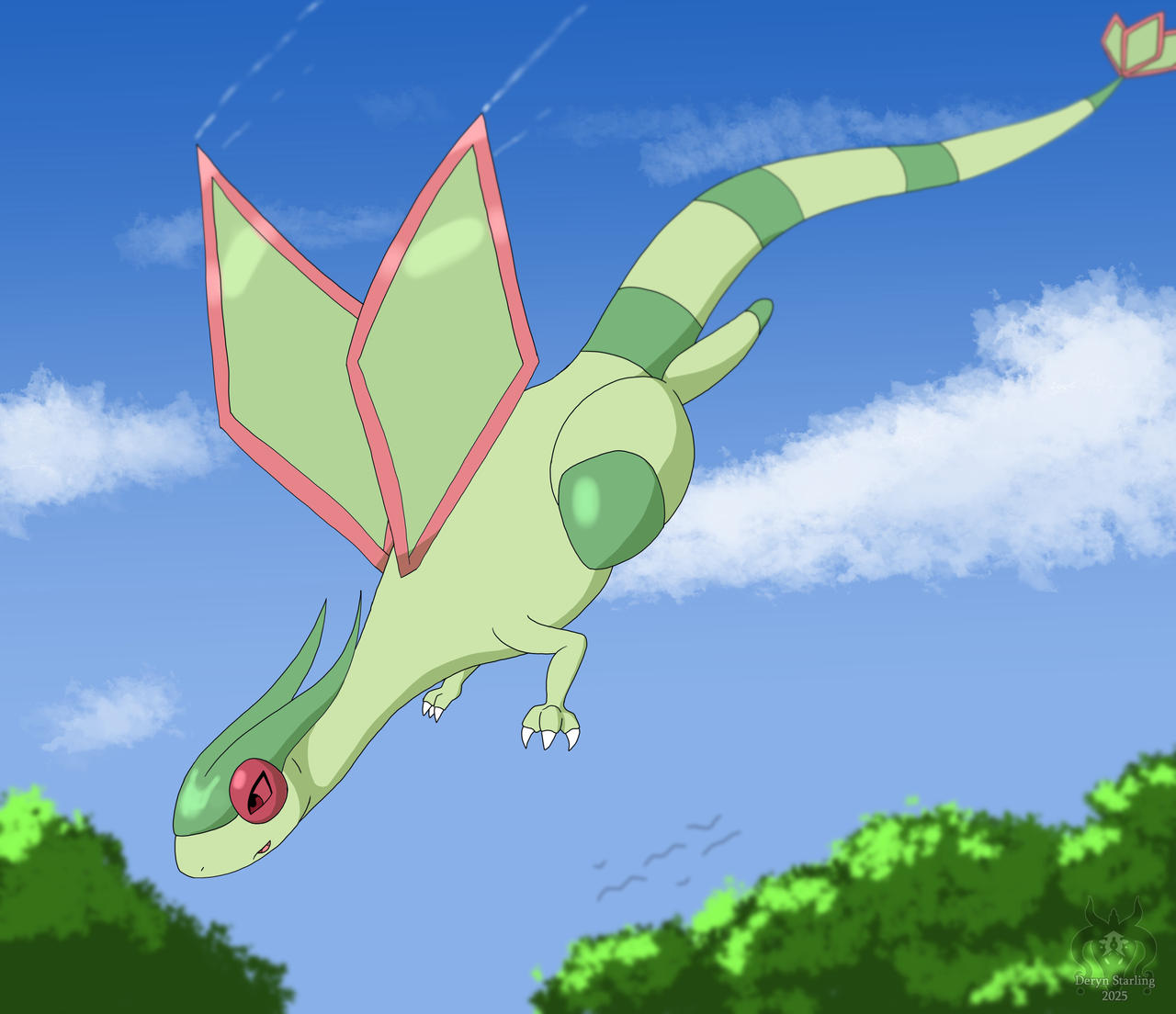 Flygon Poses Flygon by DerynStarling on DeviantArt