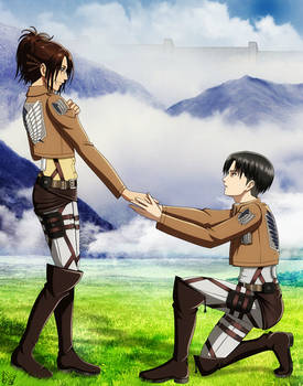 Levi x Hanji