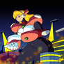 Giantess Alia in Rescue Operations