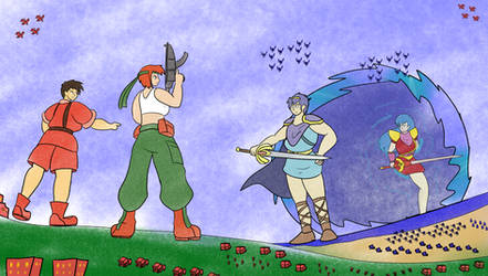 Big Fire Emblem Invasion on Orange Star