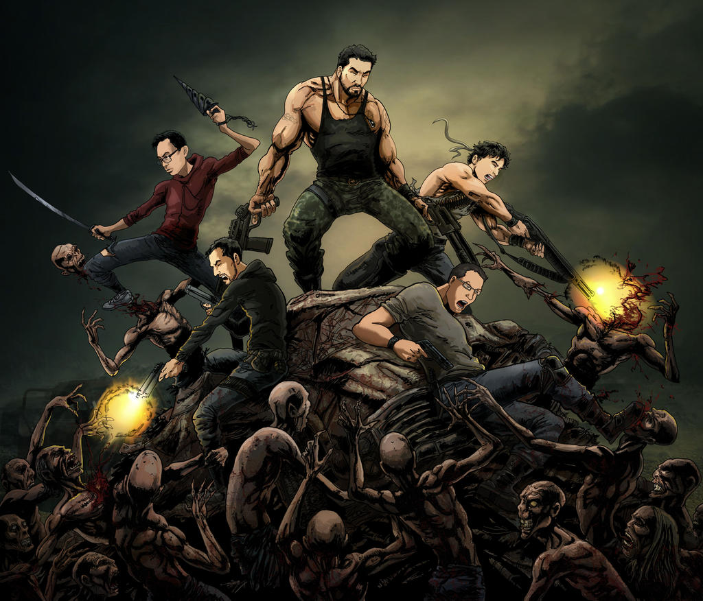 KWD Zombiev8 color by locohead