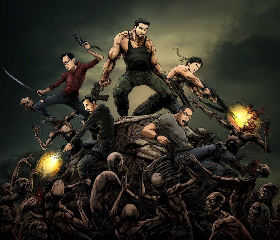 KWD Zombiev8 color by locohead