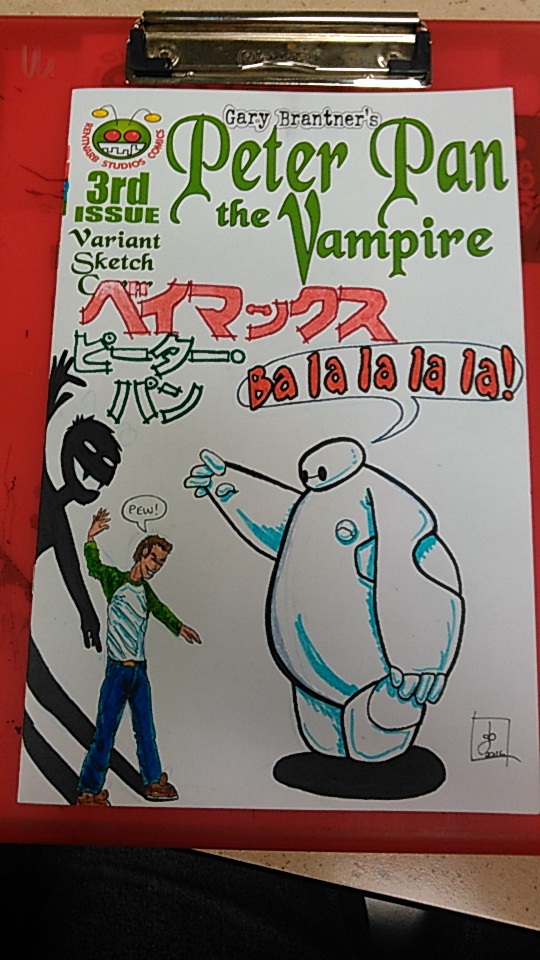 Peter Pan the Vampire 03 Baymax Peter Commission