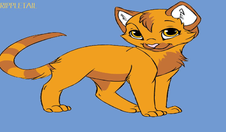 Raspberry Ripple Cat RippleTail - KittenCreator by rfclassie on DeviantArt