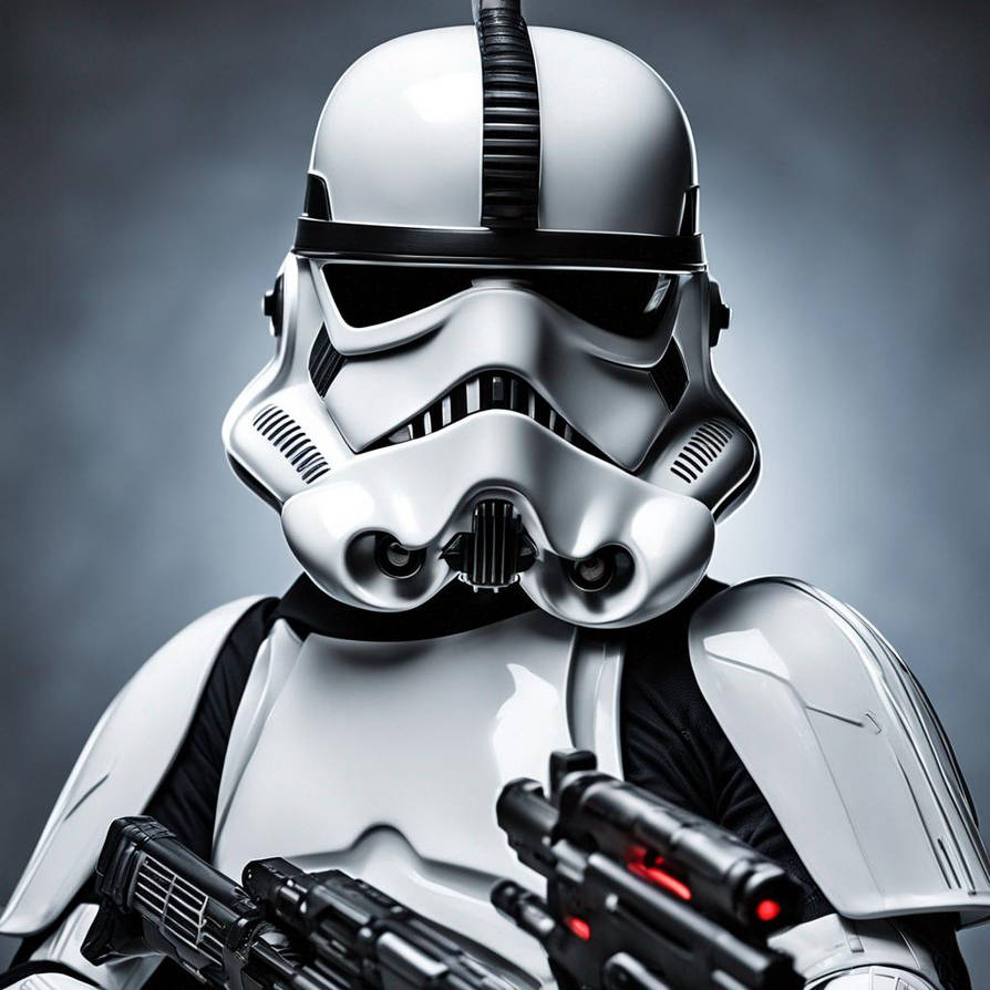 Alien In Uniforms Grey Alien In An Star Wars Storm Trooper Uniform by jbrosque on DeviantArt