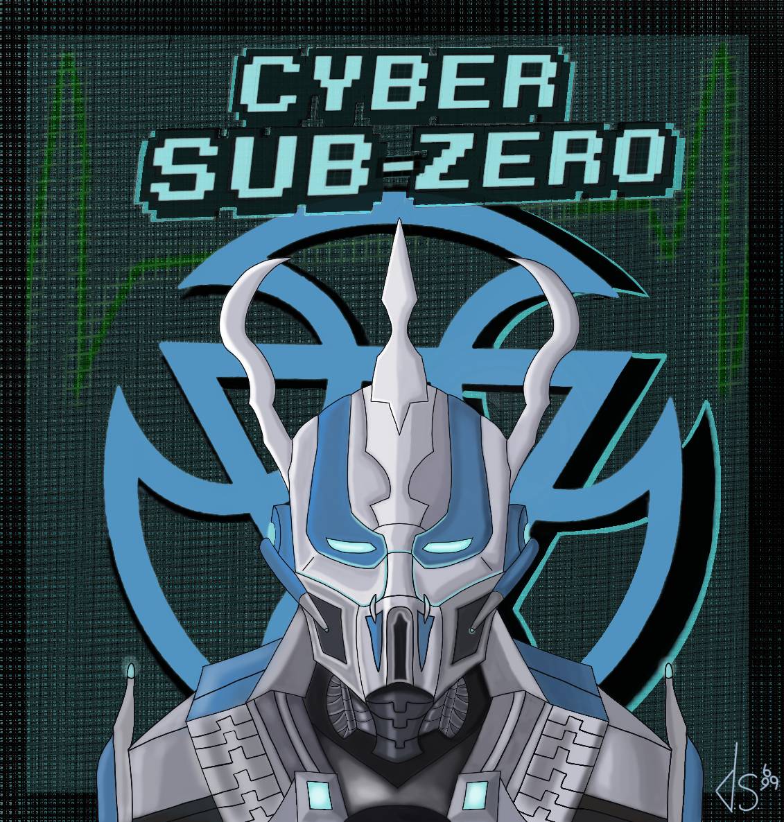 mortal kombat characters cyber sub zero