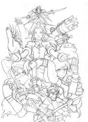 Final Fantasy 7 -sketch-