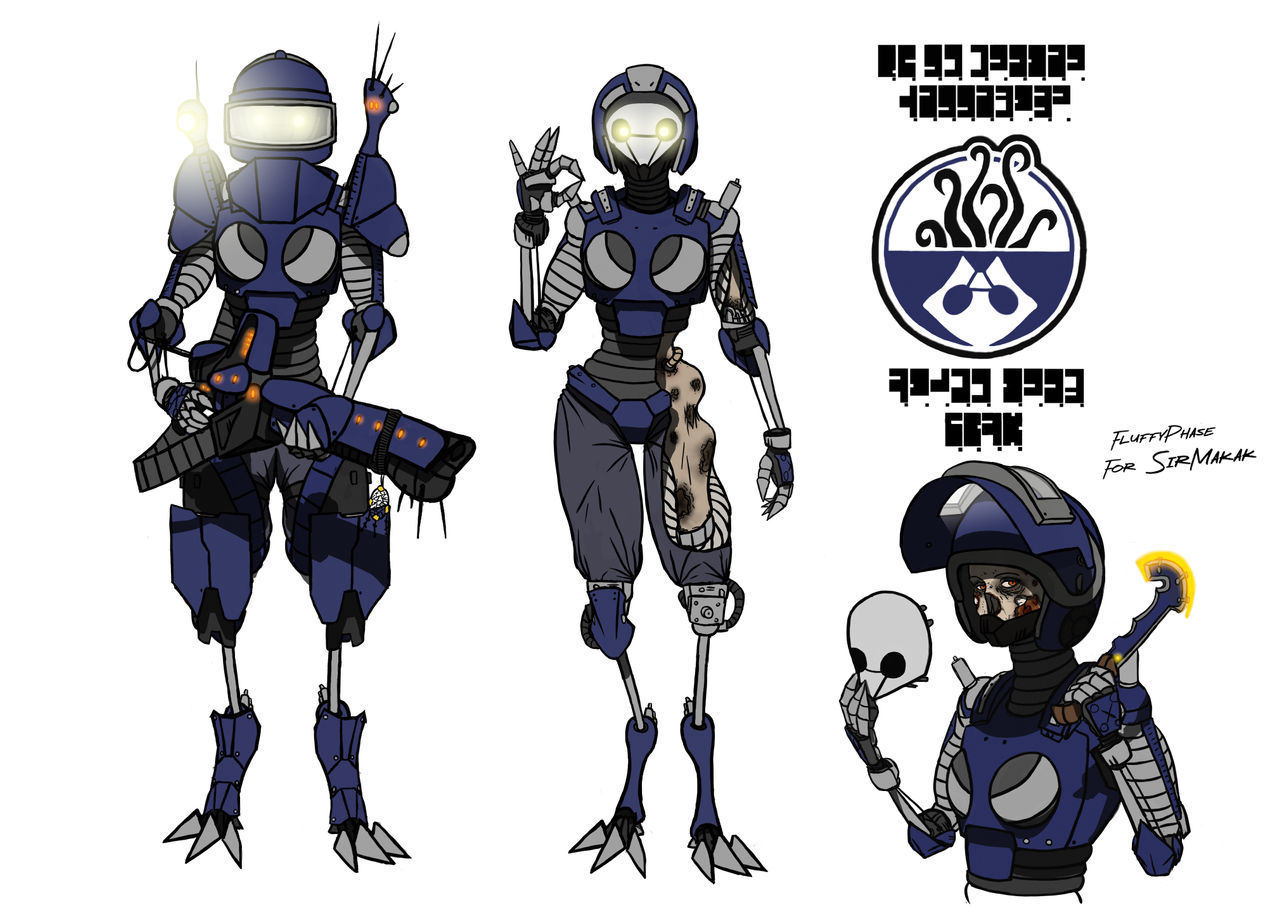 Grineer Rifles Yivsh Kref - Grineer Heavy Gunner | Warframe by FluffyPhase on DeviantArt