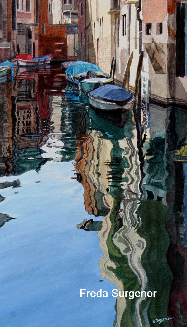 Deep reflections, Venice