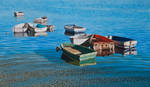 Ten dinghies by FredaSurgenor