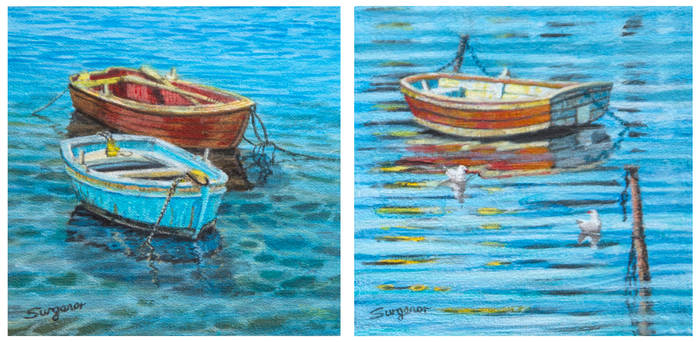 Two new boat Miniatures